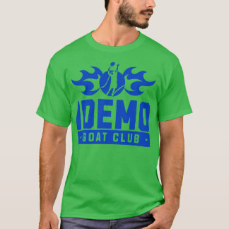 Camiseta diseño de fan del club de tenis cabra Idemo