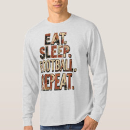 Camiseta Diseño de fanático de fútbol clásico | Gráfico ret