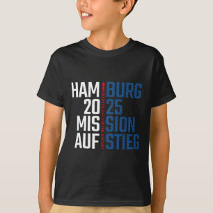 Camiseta Diseño de fanático de fútbol Hamburgo Rise 2025 Am
