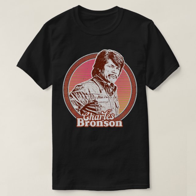 Camiseta Diseño de fans de Charles Bronson Cult (Diseño del anverso)