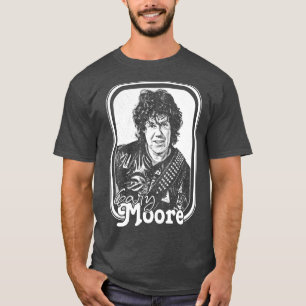 Camiseta Diseño de fans de Gary Moore Retro