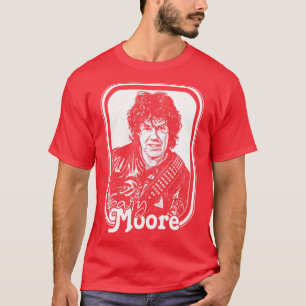 Camiseta Diseño de fans de Gary Moore Retro
