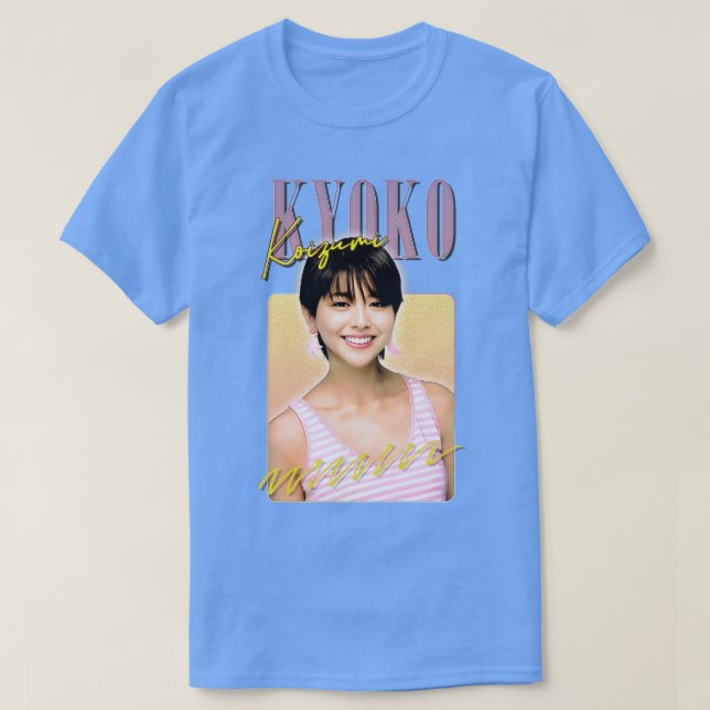 Camiseta Diseño de fans de la Retro 80 de Kyoko Koizumi (Diseño del anverso)