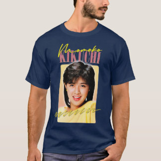 Camiseta Diseño de fans de Momoko Kikuchi Retro 80 1