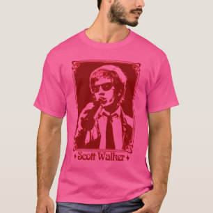 Camiseta Diseño de fans de Scott Walker Retro
