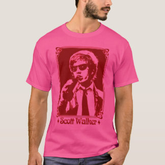 Camiseta Diseño de fans de Scott Walker Retro