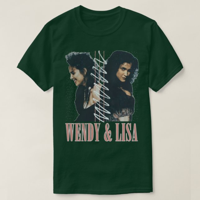 Camiseta Diseño de fans de Wendy Lisa Retro (Diseño del anverso)