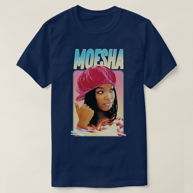 Camiseta Diseño de fans del estilo Moesha 90 (Diseño del anverso)