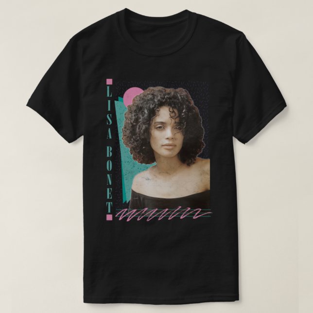Camiseta Diseño de fans estéticos de Lisa Bonet 90 (Diseño del anverso)