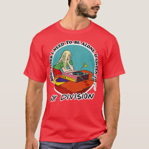 Camiseta Diseño de fans obsesivo de música de la División d