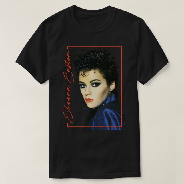 Camiseta Diseño de fans retro de Sheena Easton 80 (Diseño del anverso)