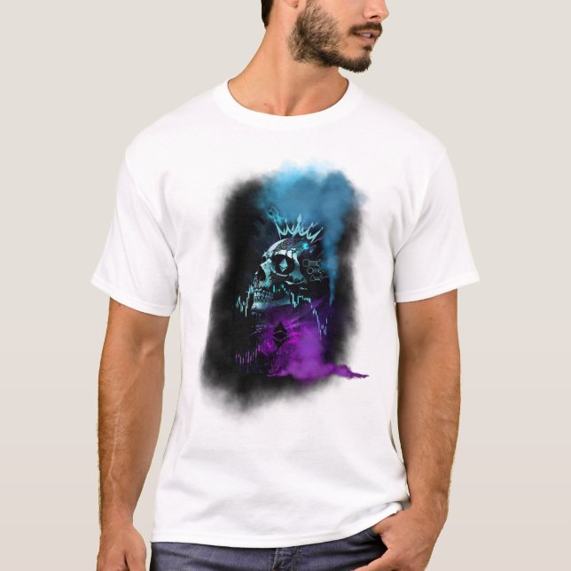 Camiseta Diseño de fantasía | Criptomoneda | Ethereum (Anverso)