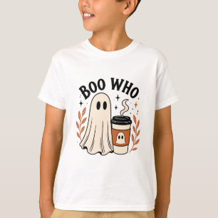 Camiseta Diseño de fantasma Boo Who