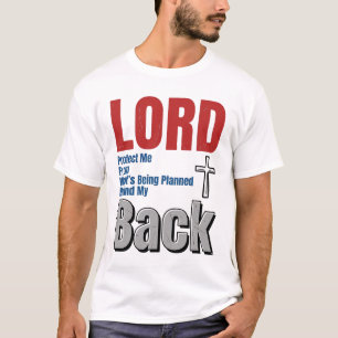 Camiseta Diseño De Fe Cristiana Lord Protect Me_1