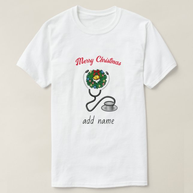 Camiseta Diseño de feriado navideño de agradecimiento para  (Diseño del anverso)