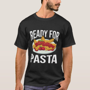 Camiseta Diseño de fideos de espagueti de comida italiana p