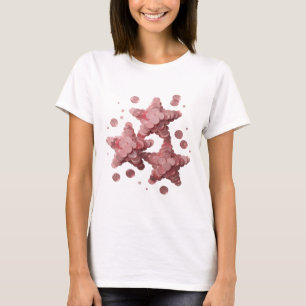 Camiseta Diseño de FIESTA DE CUMPLEAÑOS ESTRELLA Rosa Jugue