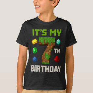 Camiseta Diseño de fiesta de cumpleaños para niños gamers p