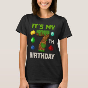 Camiseta Diseño de fiesta de cumpleaños para niños jugadore