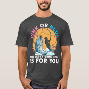 Camiseta Diseño de Fiesta de Revelación de Género para aman