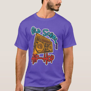 Camiseta diseño de fiesta retro de Hip Hop años 90 hombres