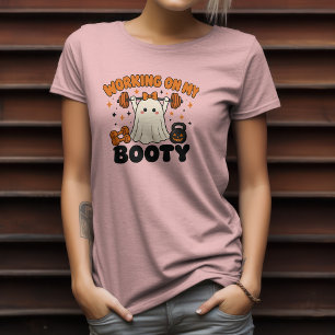 Camiseta Diseño de Fitness Fantasma de Booty