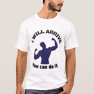 Camiseta Diseño de Fitness Motivacional