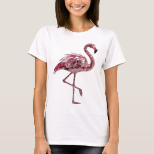 Camiseta Diseño de flamenco rosa hermoso