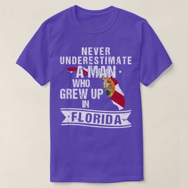 Camiseta Diseño de Flo Grown para hombres nativos de Florid (Diseño del anverso)