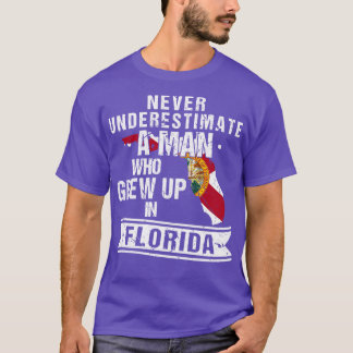Camiseta Diseño de Flo Grown para hombres nativos de Florid