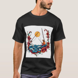 Camiseta Diseño de flores