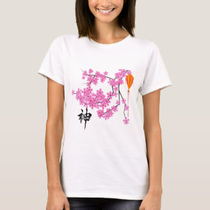 Camiseta Diseño de flores de cerezo - Mujeres y Chicas