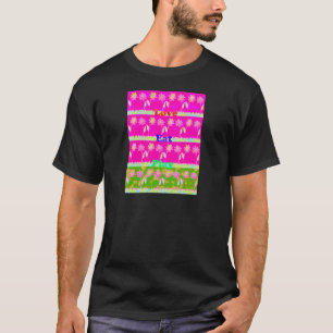 Camiseta Diseño de flores de juego de amor inspirador