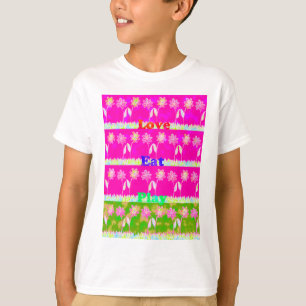 Camiseta Diseño de flores de juego de amor inspirador