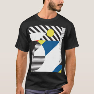 Camiseta Diseño de fondo de estilo retro moderno