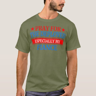 Camiseta Diseño De Fondos Desplegados Para Fiancee Premium