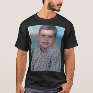 Camiseta Diseño de foto natural de bebé sonriente para niño