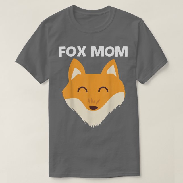 Camiseta Diseño de Fox Cuta Para Mamá Mujeres Mamíferas Mas (Diseño del anverso)