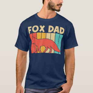 Camiseta Diseño de Fox Cute Para Hombres Papá Vulpine Fox W