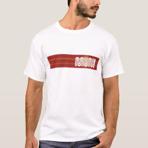 Camiseta diseño de franja de San Francisco Muni
