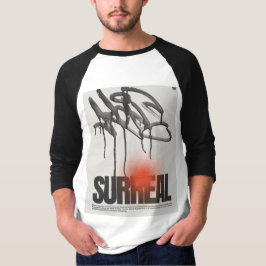 CAMISETA DISEÑO DE FUENTES INCREÍBLES EN DISEÑO NEGRO EN CA