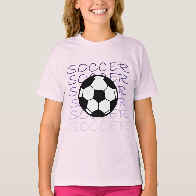 Camiseta Diseño de fútbol (Anverso)