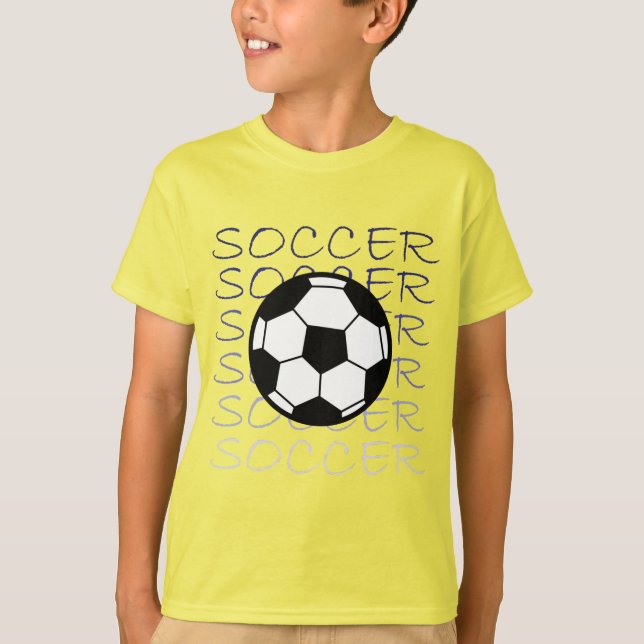 Camiseta Diseño de fútbol (Anverso)