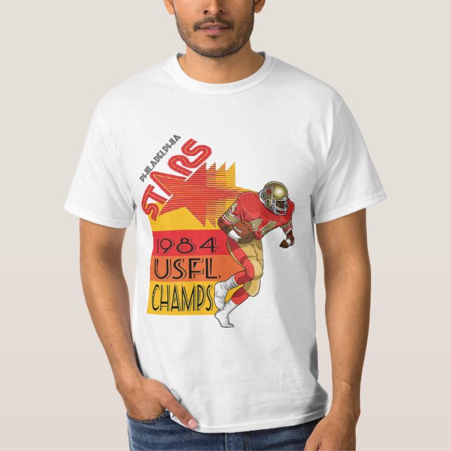 Camiseta Diseño de fútbol de las Estrellas de Filadelfia de (Anverso)