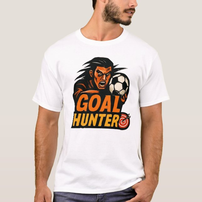 Camiseta Diseño de Fútbol Fierce Goal Hunter (Anverso)