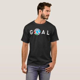 Camiseta Diseño de fútbol para aficionados al fútbol
