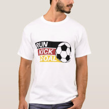 Diseño de fútbol Run Kick Goal