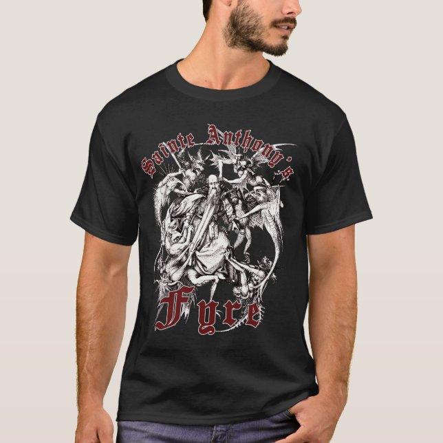 Camiseta Diseño de Fyre de Sainte Anthony (Anverso)