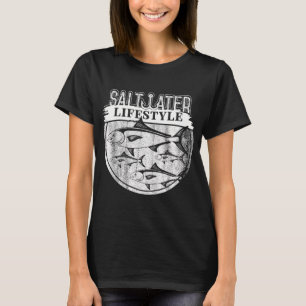 Camiseta Diseño de gafas de sol con pañuelo retro de vida d