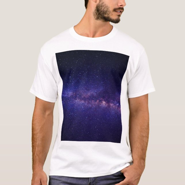 Camiseta Diseño de galaxia (Anverso)